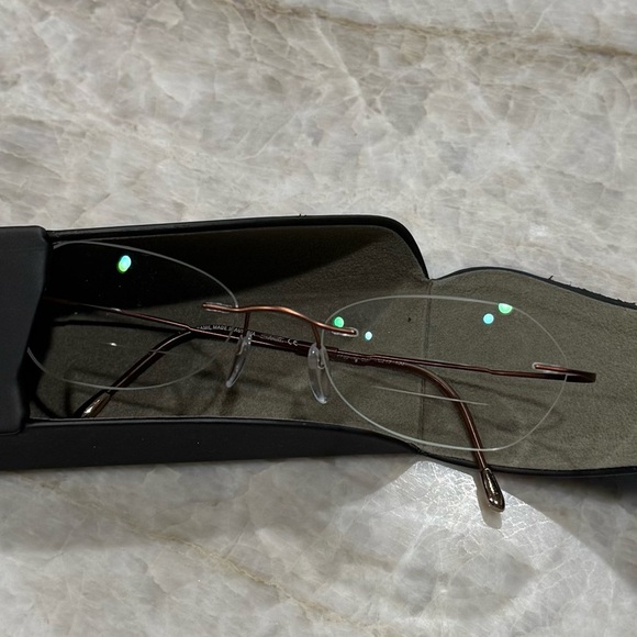 Silhouette Eyeglasses 7799 40 6069 Titanium Austria‎ Plus Case main image 5